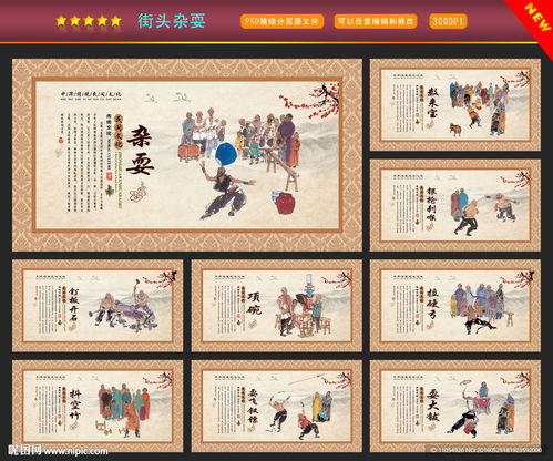 雜技文化設計圖 融合傳統與現代的藝術表達